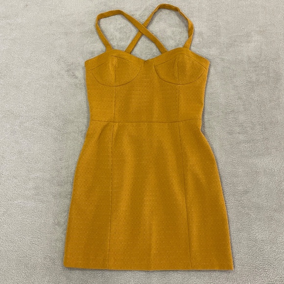 Isabel Lu Corset Cut Out Dress Size Small - Picture 1 of 14